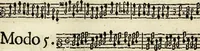 An illustration from [A composite music volume : containing Der Fluyten Lust-Hof, vol Psalmen, Paduanen, Allemanden, Couranten, Balletten, Airs, &c. konstigh en lieflik gefigureert, met veel veranderingen and 'T uitnemed kabinet, vol Pavanen, Almanden, Sarbanden, Couranten, Balletten, Intraden, Airs, &c. en de nieuwste voizen, om met 2 en 3 fioolen, of ander speel-tuigh te gebruiken] (1649)