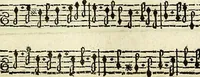 An illustration from [A composite music volume : containing Der Fluyten Lust-Hof, vol Psalmen, Paduanen, Allemanden, Couranten, Balletten, Airs, &c. konstigh en lieflik gefigureert, met veel veranderingen and 'T uitnemed kabinet, vol Pavanen, Almanden, Sarbanden, Couranten, Balletten, Intraden, Airs, &c. en de nieuwste voizen, om met 2 en 3 fioolen, of ander speel-tuigh te gebruiken] (1649)