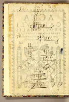 An illustration from Acta Capituli Provincialis celebrati in Regali Conuentu S.P.N. Dominici de Mexico, die 21. mensis Maiij, Anno Dni. 1650 (1650)