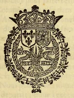 An illustration from Acte de societé pour vn establissement dans la terre ferme de l'Amerique Meridionale. : Avec lettres patentes en forme de concession accordée par sa Majesté, aux Sieurs de la Potherie, de la Vigne, & compagnie, pour l'establissement d'une colonie francoise dans ledit pays (1657)