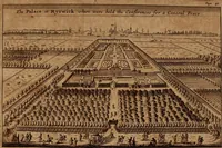 Picture 3 of 6 from The acts and negotiations, together with the particular articles at large, of the general peace, concluded at Ryswick, by the most illustrious confederates with the French king : to which is premised, the negotiations and articles of the peace, concluded at Turin, between the same prince and the Duke of Savoy (1698), leaf 58