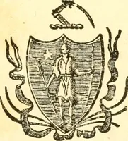 An illustration from Acts and resolves passed by the General Court (1663)