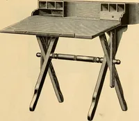 An illustration from Adjustable folding tables and desks. (1892)