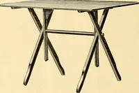 Picture 1 of 20 from Adjustable folding tables and desks. (1892), leaf 7