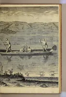 An illustration from Admiranda narratio fida tamen, de commodis et incolarum ritibus Virginiae, nuper admodum ab Anglis, qui à Dn. Richardo Greinvile equestris ordinis viro eò in coloniam anno M.D.LXXXV. : Deducti sunt inuentae, sumtus faciente Dn. VValtero Raleigh equestris ordinis viro fodinaru[m] stanni praefecto ex auctoritate serenissimae Reginae Angliae. (1590)