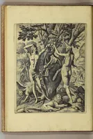 An illustration from Admiranda narratio fida tamen, de commodis et incolarum ritibus Virginiae, nuper admodum ab Anglis, qui à Dn. Richardo Greinvile equestris ordinis viro eò in coloniam anno M.D.LXXXV. : Deducti sunt inuentae, sumtus faciente Dn. VValtero Raleigh equestris ordinis viro fodinaru[m] stanni praefecto ex authoritate serenissimae Reginae Angliae. (1590)