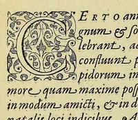 An illustration from Admiranda narratio fida tamen, de commodis et incolarum ritibus Virginiae, nuper admodum ab Anglis, qui à Dn. Richardo Greinvile equestris ordinis viro eò in coloniam anno M.D.LXXXV. : Deducti sunt inuentae, sumtus faciente Dn. VValtero Raleigh equestris ordinis viro fodinaru[m] stanni praefecto ex authoritate serenissimae Reginae Angliae. (1590)