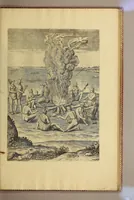 An illustration from Admiranda narratio fida tamen, de commodis et incolarum ritibus Virginiae, nuper admodum ab Anglis, qui à Dn. Richardo Greinvile equestris ordinis viro eò in coloniam anno M.D.LXXXV. : Deducti sunt inuentae, sumtus faciente Dn. VValtero Raleigh equestris ordinis viro fodinaru[m] stanni praefecto ex auctoritate serenissimae Reginae Angliae. (1608)