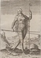 Picture 79 of 92 from Admiranda narratio, fida tamen, de commodis et incolarvm ritibvs Virginiae ... Anglico scripta sermone à Thoma Hariot ... nvnc avtem primvm Latio donata à C.C.A (1608), leaf 103