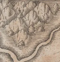 An illustration from Admiranda narratio, fida tamen, de commodis et incolarvm ritibvs Virginiae ... Anglico scripta sermone à Thoma Hariot ... nvnc avtem primvm Latio donata à C.C.A (1608)