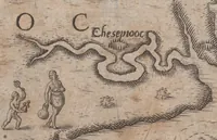 Picture 28 of 92 from Admiranda narratio, fida tamen, de commodis et incolarvm ritibvs Virginiae ... Anglico scripta sermone à Thoma Hariot ... nvnc avtem primvm Latio donata à C.C.A (1608), leaf 42