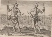 Picture 33 of 92 from Admiranda narratio, fida tamen, de commodis et incolarvm ritibvs Virginiae ... Anglico scripta sermone à Thoma Hariot ... nvnc avtem primvm Latio donata à C.C.A (1608), leaf 45