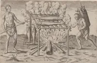 Picture 54 of 92 from Admiranda narratio, fida tamen, de commodis et incolarvm ritibvs Virginiae ... Anglico scripta sermone à Thoma Hariot ... nvnc avtem primvm Latio donata à C.C.A (1608), leaf 68