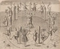 Picture 62 of 92 from Admiranda narratio, fida tamen, de commodis et incolarvm ritibvs Virginiae ... Anglico scripta sermone à Thoma Hariot ... nvnc avtem primvm Latio donata à C.C.A (1608), leaf 79