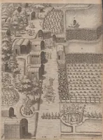 An illustration from Admiranda narratio, fida tamen, de commodis et incolarvm ritibvs Virginiae ... Anglico scripta sermone à Thoma Hariot ... nvnc avtem primvm Latio donata à C.C.A (1608)