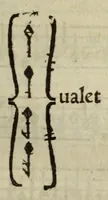 Picture 13 of 14 from Ad musicam practicam introductio : non modo praecepta, sed exempla quoque ad usum puerorum accommodata, quam brevissime continens (1550), leaf 135
