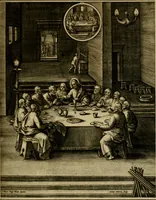 An illustration from Adnotationes et meditationes in Evangelia qvae in sacrosancto Missae sacrificio toto anno legvntur : cum Evangeliorvm concordantia historiae integritati sufficienti : accessit & index historiam ipsam euangelicam in ordinem temporis vitae Christi distribuens (1595)