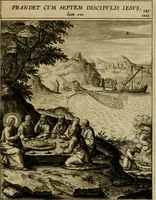 An illustration from Adnotationes et meditationes in Evangelia qvae in sacrosancto Missae sacrificio toto anno legvntur : cum Evangeliorvm concordantia historiae integritati sufficienti : accessit & index historiam ipsam euangelicam in ordinem temporis vitae Christi distribuens (1595)