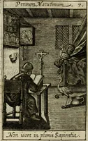 Picture 20 of 49 from Adolescens academicus sub institutione Salomonis (1633), leaf 173