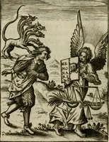 An illustration from Adolescens academicus sub institutione Salomonis (1633)
