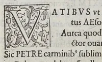 An illustration from Ad perillustrem ac generosum D. D. Petrum Alzanum : patricium Bergomensem, equitem D. Marci splendidissimum, & Antenorei gymnasii iuris candidatorum rectorem digniss. In laurea I. V. suscipienda. (1592)