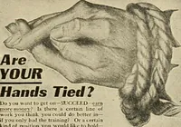 An illustration from Advertising and selling : principles of appeal and response (1913)