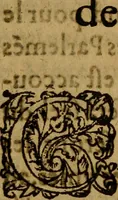 An illustration from Advis de messieurs du conseil general de l'vnion des Catholiques estably à Paris :$bsur la nomination & election de Monseigneur le duc de Mayenne Pair de France, pour luy estre donné le tiltre de Lieutenant General de l'Estat Royal & Couronne de France, attendant l'assemblee des Estats de ce Royaume. Auec l'Arest de la Cour sur ce interuenu & le serment faict par ledict Seigneur (1589)
