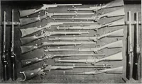 An illustration from A.E. Brooks's collection of antique guns, pistols, etc., Hartford, Conn (1899)