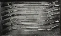 An illustration from A.E. Brooks's collection of antique guns, pistols, etc., Hartford, Conn (1899)