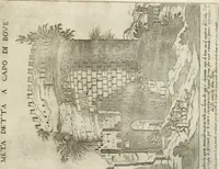 An illustration from Aedificiorum et ruinarum Romae ex antiquis atque hodiernis monimentis liber primus[-seco[n]dus] (1649)