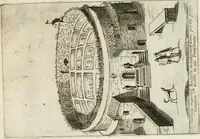 An illustration from Aedificiorum et ruinarum Romae ex antiquis atque hodiernis monimentis liber primus[-seco[n]dus] (1649)