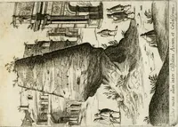 An illustration from Aedificiorum et ruinarum Romae ex antiquis atque hodiernis monimentis liber primus[-seco[n]dus] (1649)