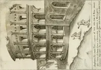 An illustration from Aedificiorum et ruinarum Romae ex antiquis atque hodiernis monimentis liber primus[-seco[n]dus] (1649)