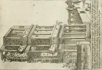An illustration from Aedificiorum et ruinarum Romae ex antiquis atque hodiernis monimentis liber primus[-seco[n]dus] (1649)