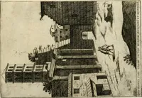 An illustration from Aedificiorum et ruinarum Romae ex antiquis atque hodiernis monimentis liber primus[-seco[n]dus] (1649)