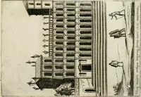 An illustration from Aedificiorum et ruinarum Romae ex antiquis atque hodiernis monimentis liber primus[-seco[n]dus] (1649)