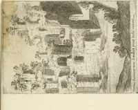 An illustration from Aedificiorum et ruinarum Romae ex antiquis atque hodiernis monimentis liber primus[-seco[n]dus] (1649)