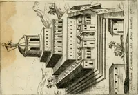 An illustration from Aedificiorum et ruinarum Romae ex antiquis atque hodiernis monimentis liber primus[-seco[n]dus] (1649)