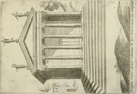 An illustration from Aedificiorum et ruinarum Romae ex antiquis atque hodiernis monimentis liber primus[-seco[n]dus] (1649)