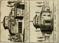 An illustration from Aedificiorum et ruinarum Romae ex antiquis atque hodiernis monimentis liber primus[-seco[n]dus] (1649)