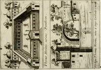 An illustration from Aedificiorum et ruinarum Romae ex antiquis atque hodiernis monimentis liber primus[-seco[n]dus] (1649)