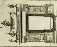 An illustration from Aedificiorum et ruinarum Romae ex antiquis atque hodiernis monimentis liber primus[-seco[n]dus] (1649)