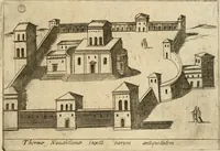 An illustration from Aedificiorum et ruinarum Romae ex antiquis atque hodiernis monimentis liber primus[-seco[n]dus] (1649)