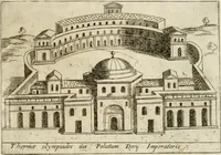 Picture 93 of 102 from Aedificiorum et ruinarum Romae ex antiquis atque hodiernis monimentis liber primus[-seco[n]dus] (1649), leaf 94
