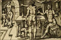 An illustration from Aereoplastes theo-sophicus, sive, Eicones mysticae : rarâ solertiâ, ac sagacitate singulari effictae, eaqu[ue] aere incisae ... (1620)