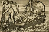 An illustration from Aereoplastes theo-sophicus, sive, Eicones mysticae : rarâ solertiâ, ac sagacitate singulari effictae, eaqu[ue] aere incisae ... (1620)