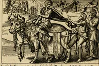 An illustration from Aereoplastes theo-sophicus, sive, Eicones mysticae : rarâ solertiâ, ac sagacitate singulari effictae, eaqu[ue] aere incisae ... (1620)