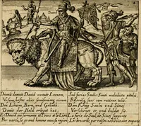 An illustration from Aereoplastes theo-sophicus, sive, Eicones mysticae : rarâ solertiâ, ac sagacitate singulari effictae, eaqu[ue] aere incisae ... (1620)