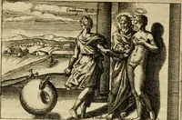 Picture 76 of 102 from Aereoplastes theo-sophicus, sive, Eicones mysticae : rarâ solertiâ, ac sagacitate singulari effictae, eaqu[ue] aere incisae ... (1620), leaf 163