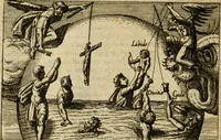 An illustration from Aereoplastes theo-sophicus, sive, Eicones mysticae : rarâ solertiâ, ac sagacitate singulari effictae, eaqu[ue] aere incisae ... (1620)